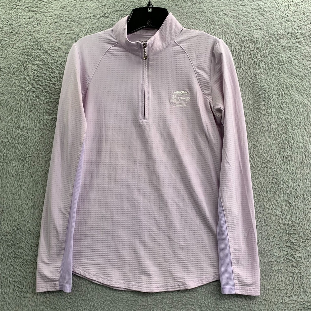 Sansoleil Jacket Womens Medium Top Lightweight Purple*